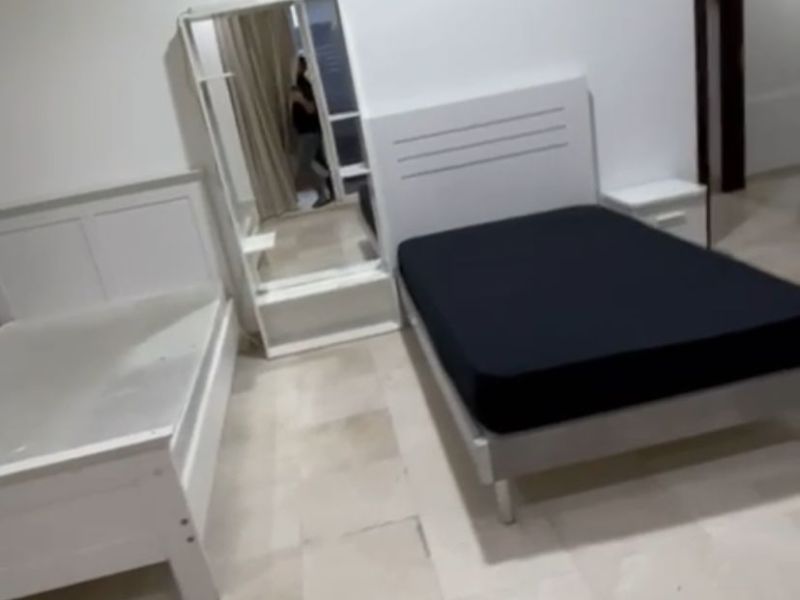 Big Furnished Room With Attached Balcony Available For Rent In Business Bay AED 5000 Per Month